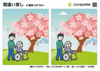 間違い探しの問題例