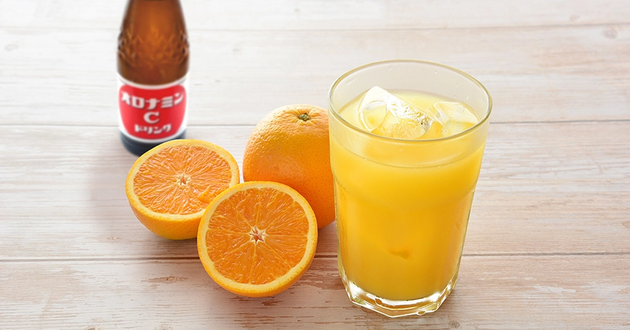 写真：栄養満点オレンジジュース